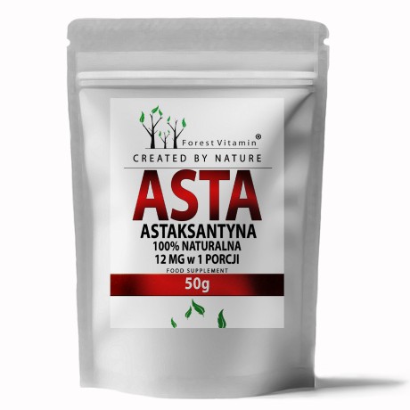 Przejdź do produktu Forest Vitamin® ASTAKSANTYNA 2% 12 mg - 50 gramów