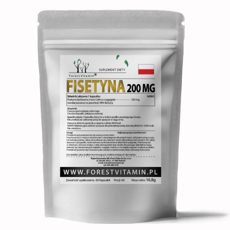 Przejdź do produktu Forest Vitamin® Fisetyna 200 mg - 60 Kapsułek