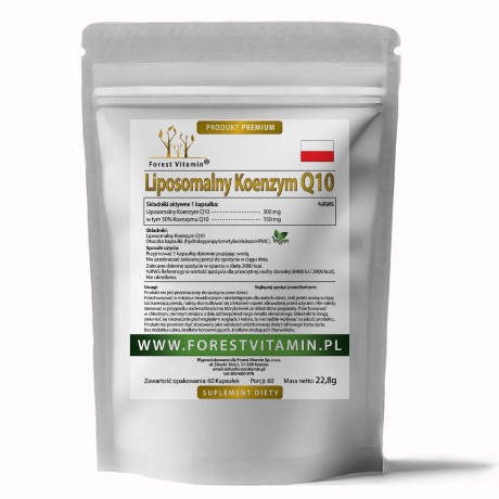 Przejdź do produktu Forest Vitamin® Liposomalny Koenzym Q10 300 mg - 60 Kapsułek