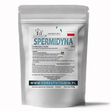Przejdź do produktu Forest Vitamin® Spermidyna 50 mg - 60 Kapsułek