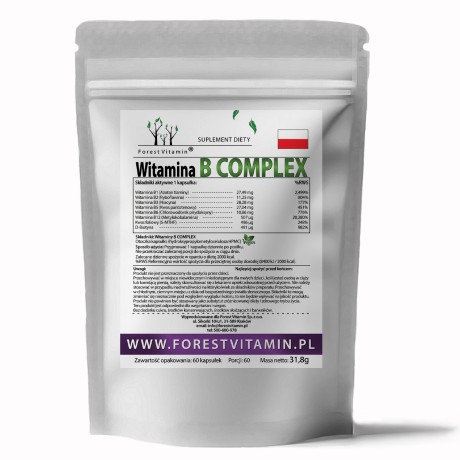 Przejdź do produktu Forest Vitamin® B Complex - 60 Kapsułek HPMC