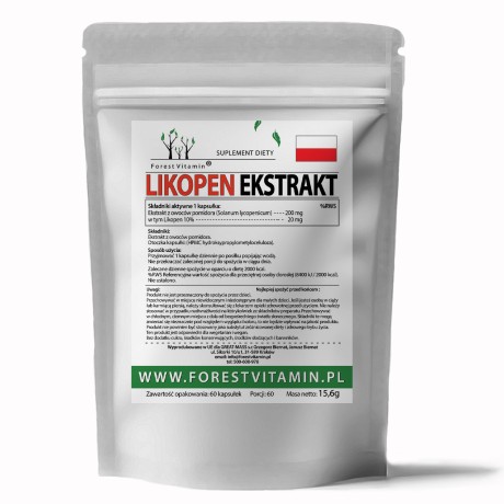 Przejdź do produktu Forest Vitamin® Likopen Ekstrakt 20 mg - 60 Kapsułek