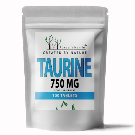 Przejdź do produktu Forest Vitamin® Tauryna 750 mg - 100 Tabletek