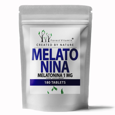 Przejdź do produktu Forest Vitamin® Melatonina 1 mg - 180 Tabletek