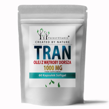 Przejdź do produktu Forest Vitamin® Tran -  Olej z wątroby dorsza 1000 mg - 60 Kapsułek
