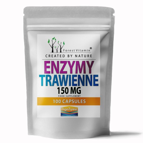 Przejdź do produktu Forest Vitamin® Enzymy Trawienne Kompleks 150 mg - DIGEZYME ENZYMES - 100 Kapsułek