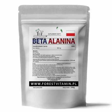 Przejdź do produktu Forest Vitamin® BETA ALANINA - 240 gram w Proszek