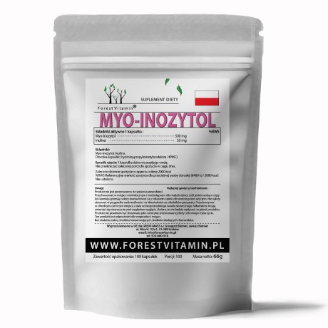 Przejdź do produktu Forest Vitamin® MYO Inozytol 500 mg - 100 Kapsułek