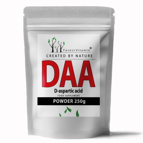 Przejdź do produktu Forest Vitamin® DAA Kwas D-Asparaginowy - 250g w Proszku
