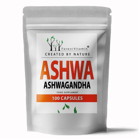 Przejdź do produktu Forest Vitamin® ASHWAGANDHA EKSTRAKT 8% 120 mg - 100 Kapsułek