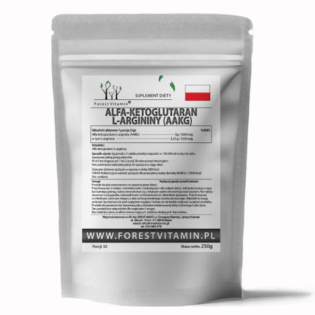 Przejdź do produktu Forest Vitamin® AAKG - 250 gram w Proszku