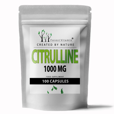Przejdź do produktu Forest Vitamin® CYTRULINA  (Jabłczan Cytruliny) 1000 mg - 100 Kapsułek