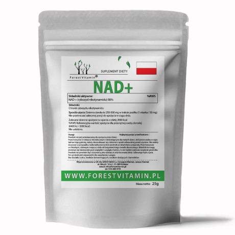 Przejdź do produktu Forest Vitamin® NAD+ 25 gram w Proszku