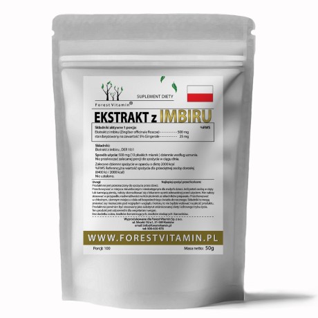 Przejdź do produktu Forest Vitamin® Ekstrakt z IMBIRU - 50 gram w Proszku