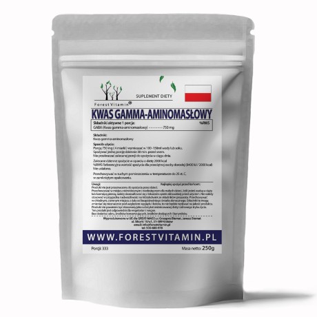 Przejdź do produktu Forest Vitamin® GABA 250 gram w Proszku