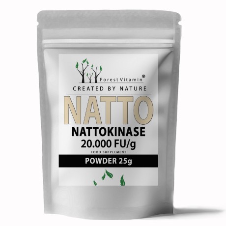 Przejdź do produktu Forest Vitamin® Nattokinaza - 25 gram w Proszku