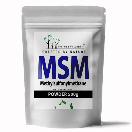 Przejdź do produktu Forest Vitamin® MSM (Metylosulfonylometan) Siarka Organiczna - 500 gramów w Proszku
