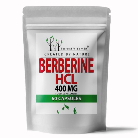 Przejdź do produktu Forest Vitamin® Berberyna HCL Ekstrakt 400 mg - 60 Kapsułek