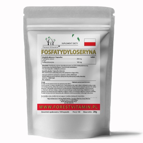 Przejdź do produktu Forest Vitamin® Fosfatydyloseryna PS - 100 Kapsułek