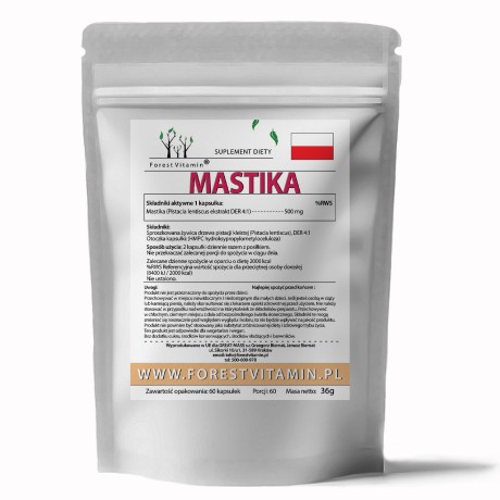 Przejdź do produktu Forest Vitamin® Mastika Ekstrakt 500 mg - 60 Kapsułek