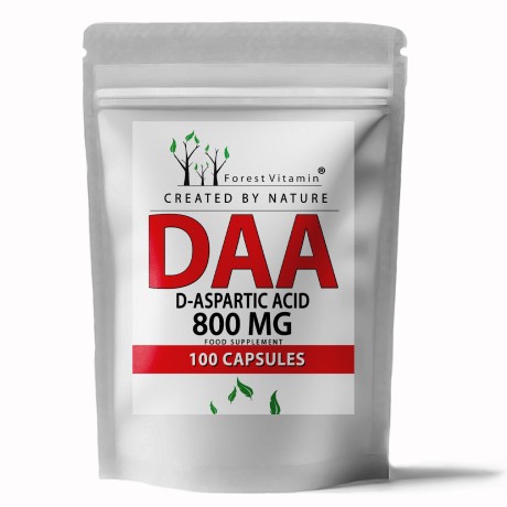 Przejdź do produktu Forest Vitamin® DAA (Kwas D-Asparaginowy) 800 mg - 100 Kapsułek