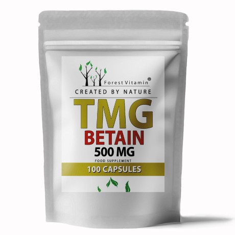 Przejdź do produktu Forest Vitamin® Betaina Bezwodna TMG 500 mg - 100 Kapsułek