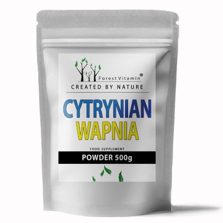 Przejdź do produktu Forest Vitamin® Cytrynian Wapnia - 500 gramów w proszku