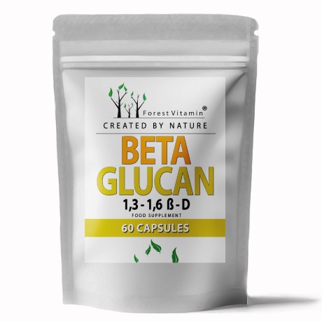 Przejdź do produktu Forest Vitamin® Beta Glukan 200 mg - 60 Kapsułek