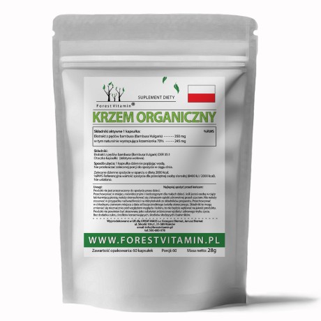 Przejdź do produktu Forest Vitamin® Ekstrakt z Bambusa - 60 Kapsułek