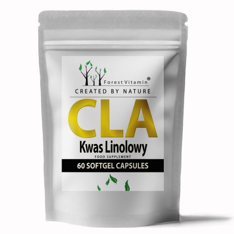 Przejdź do produktu Forest Vitamin® CLA Kwas Linolowy 1000 mg - 60 Żelowych Kapsułek