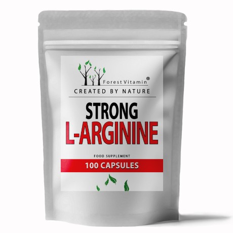 Przejdź do produktu Forest Vitamin® L-Arginina 500 mg - 100 Kapsułek