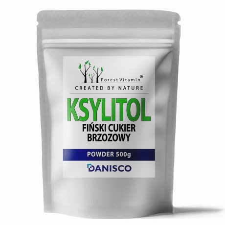 Przejdź do produktu Forest Vitamin® Ksylitol Fiński Cukier Brzozowy 500 gramów