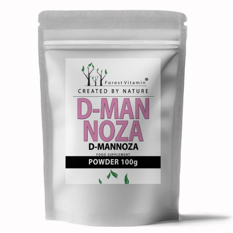 Przejdź do produktu Forest Vitamin® D-Mannoza 99% 100 gramów w proszku