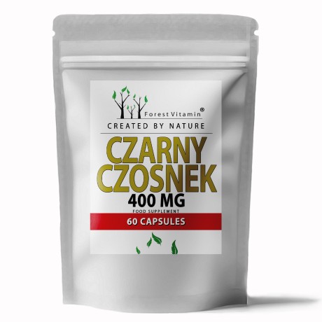 Przejdź do produktu Forest Vitamin® Czarny Czosnek 400 mg - 60 Kapsułek