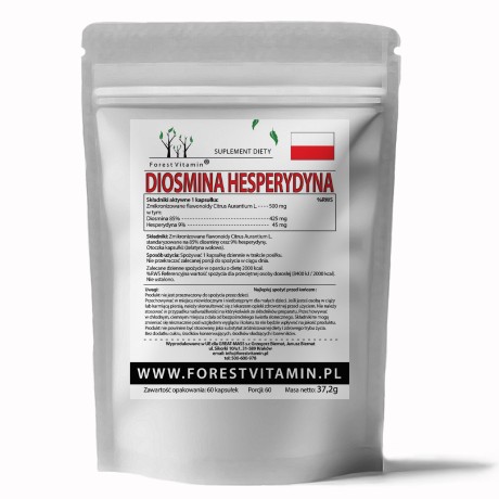 Przejdź do produktu Forest Vitamin® Diosmina + Hesperydyna - 60 Kapsułek