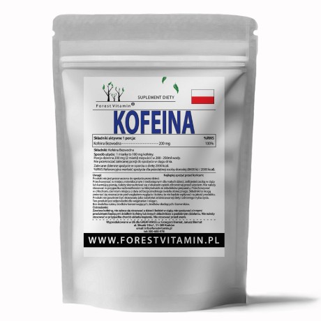 Przejdź do produktu Forest Vitamin® Kofeina Bezwodna - Proszek