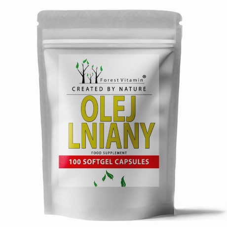 Przejdź do produktu Forest Vitamin® Olej Lniany - 100 Soft Żelowych Kapsułek