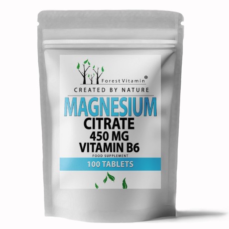 Przejdź do produktu Forest Vitamin® Magnez Cytrynian 450 mg + Witamina B6 - Tabletki