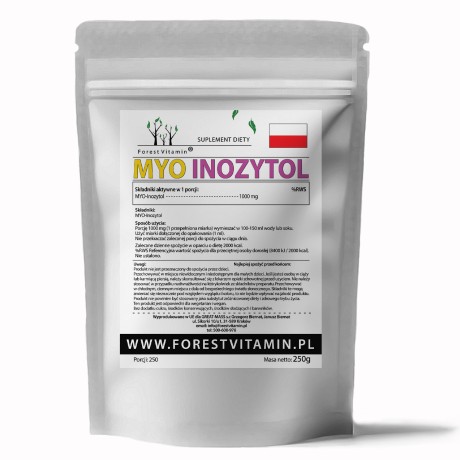 Przejdź do produktu Forest Vitamin® Myo Inozytol 250 gramów w Proszku