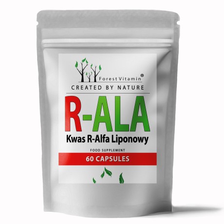 Przejdź do produktu Forest Vitamin® Kwas R-Alfa Liponowy (R-ALA) 250 mg - 60 Kapsułek