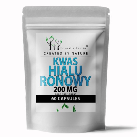 Przejdź do produktu Forest Vitamin® Kwas Hialuronowy 200 mg - 60 Kapsułek
