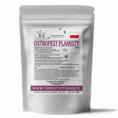 Przejdź do produktu Forest Vitamin® Ostropest Plamisty Ekstrakt - 100 Kapsułek