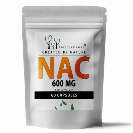 Przejdź do produktu Forest Vitamin® NAC 600 mg - Kapsułki
