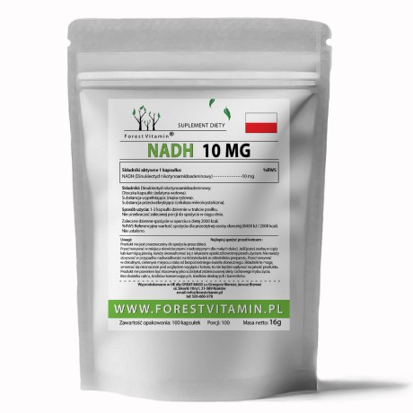 Przejdź do produktu Forest Vitamin® NADH 10 mg - 100 Kapsułek