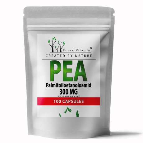 Przejdź do produktu Forest Vitamin® Palmitoiloetanolamid (PEA) 300 mg - 100 Kapsułek