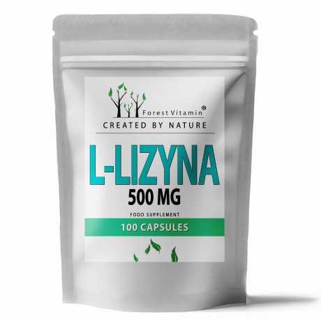 Przejdź do produktu Forest Vitamin® L-Lizyna HCL 500 mg - 100 Kapsułek