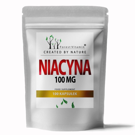 Przejdź do produktu Forest Vitamin® NIACYNA 100 mg - Kapsułki