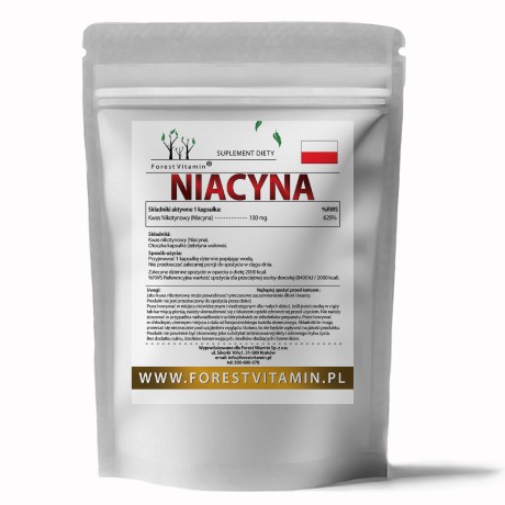 Przejdź do produktu Forest Vitamin® NIACYNA 100 mg - Kapsułki