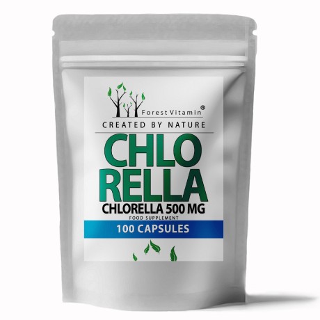 Przejdź do produktu Forest Vitamin® Chlorella 500 mg - 100 Kapsułek