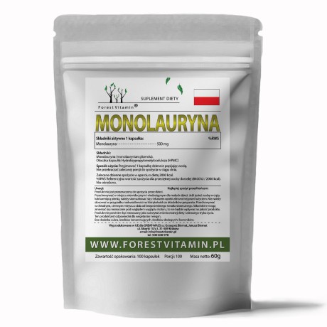 Przejdź do produktu Forest Vitamin® Monolauryna 500 mg - 100 Kapsułek
